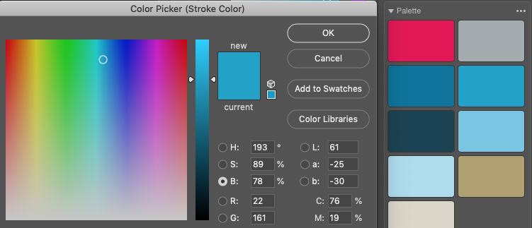 Adobe colour deals picker